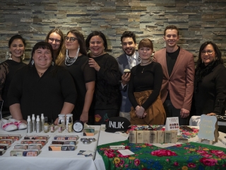 Business owners and their products on display at EntrepreNorth, Iqaluit 2018